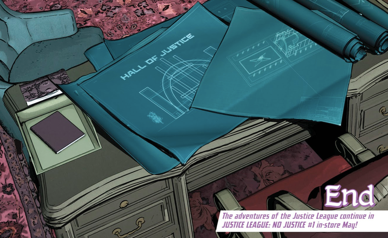Batman’s plans for the future.
